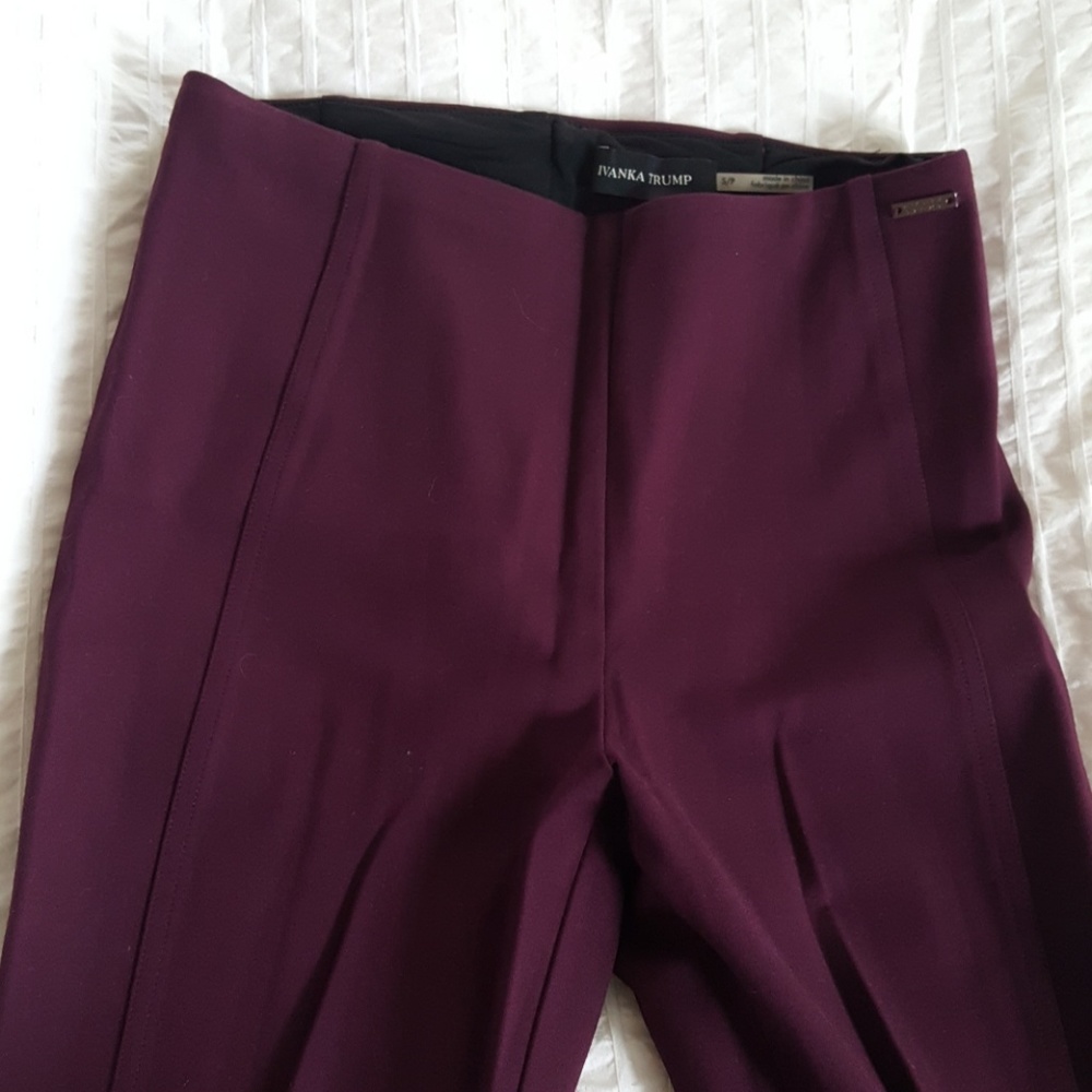 Purple high waisted pants
